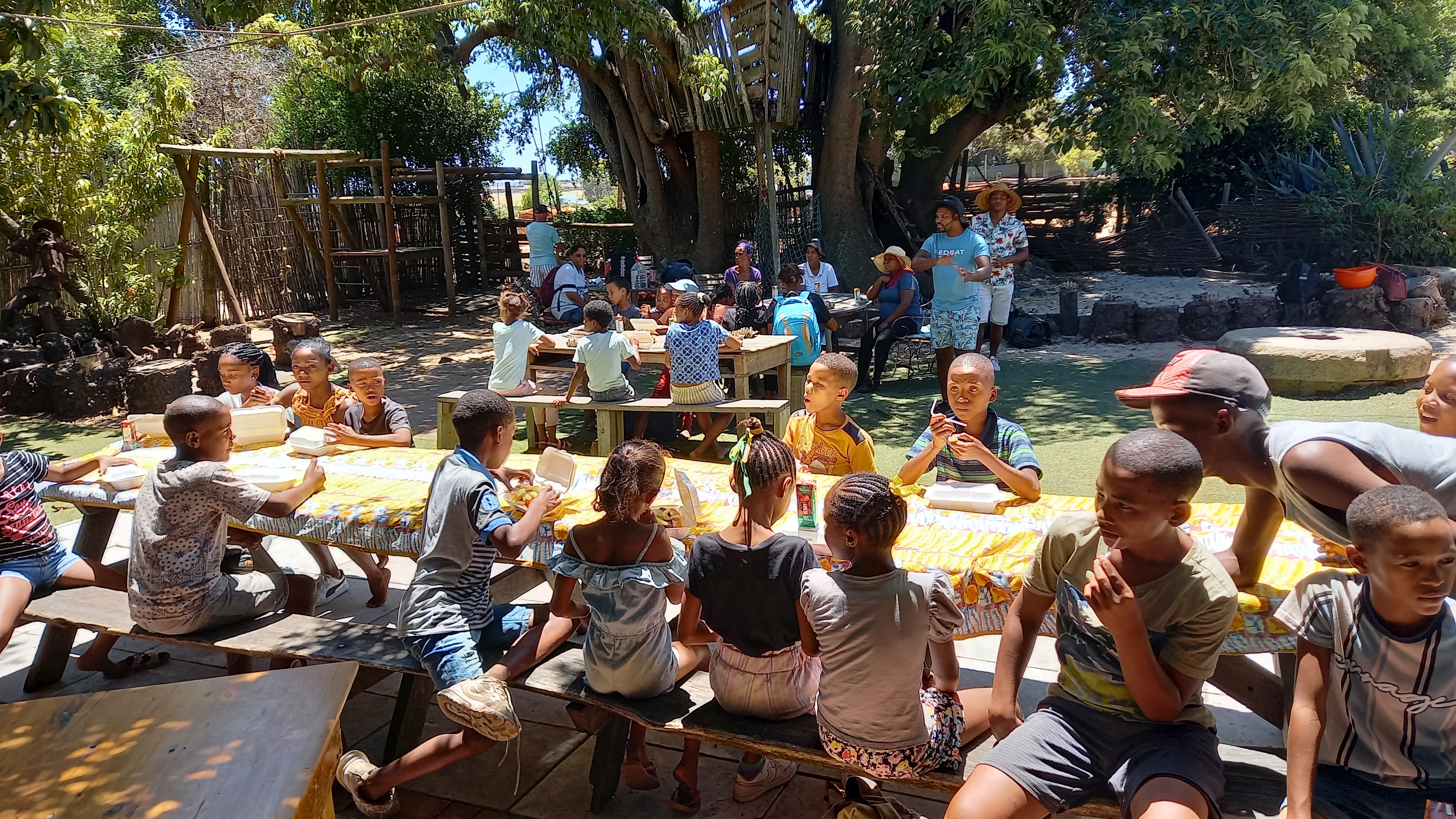 Roots & Wings outing at Oude Molen Eco Village